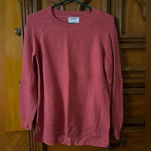 Old navy, women’s pink sweater
